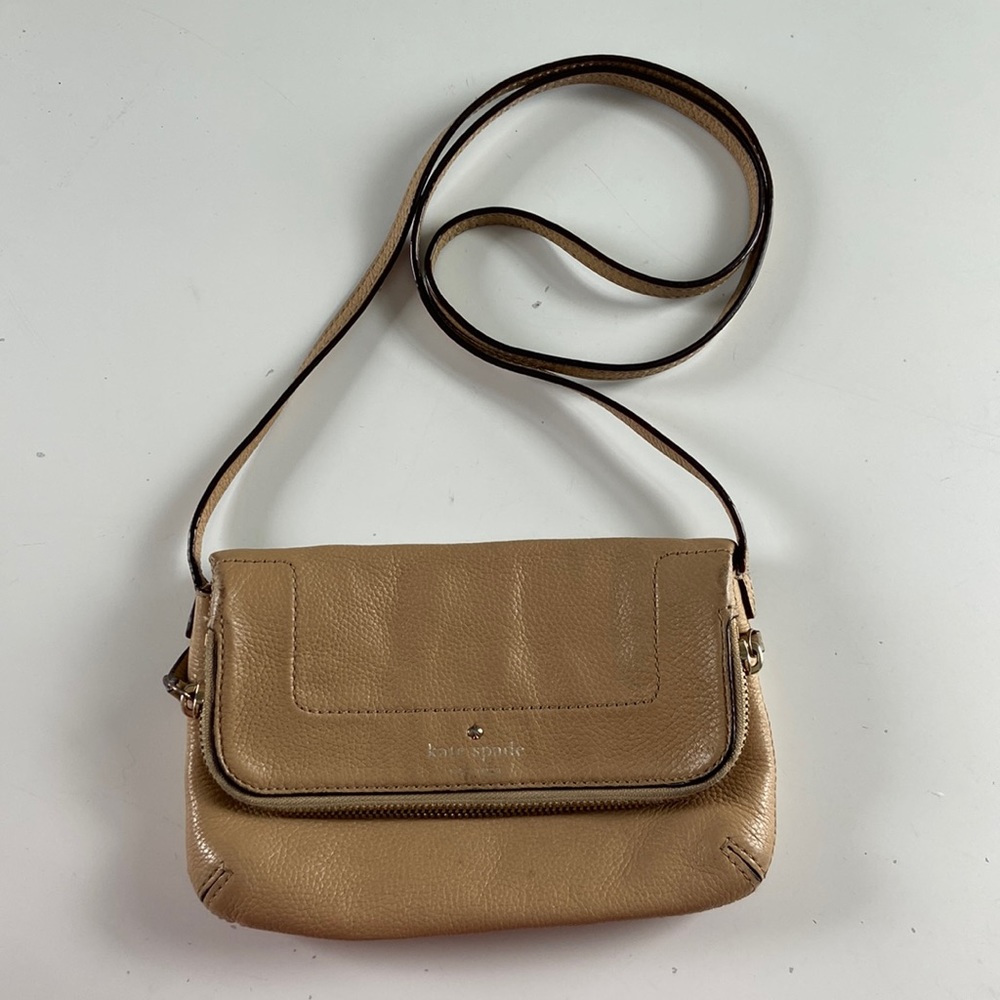 Kate Spade zipper satchel wristlet purse